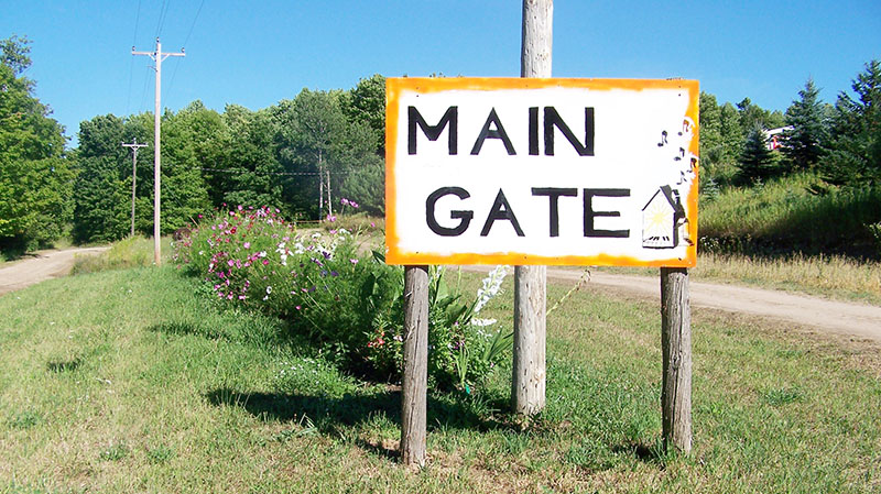 Main gate entrance to Farm Fest