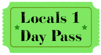 Local's Single Day Admission. aka local day pass