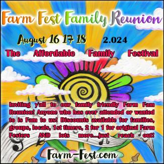 Farm Fest Family Reunion 2024 social square