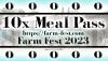 10x meal pass image from 2023. We will have new ones this year.